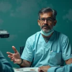 Dr. Luiz Teixeira da Silva Júnior explica a captação de órgãos e tecidos