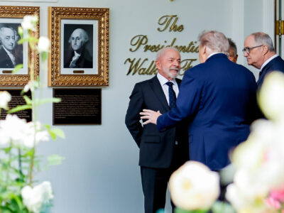 Lula e Trump têm reunião de 3 horas na Casa Branca