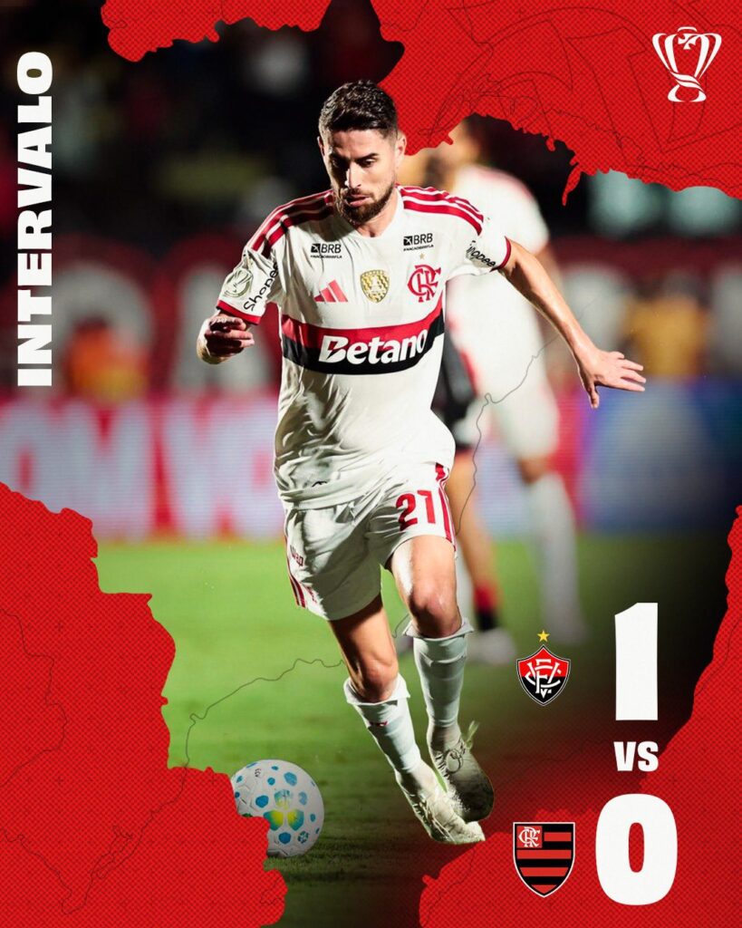 Vitória vence Flamengo e avança na Copa do Brasil