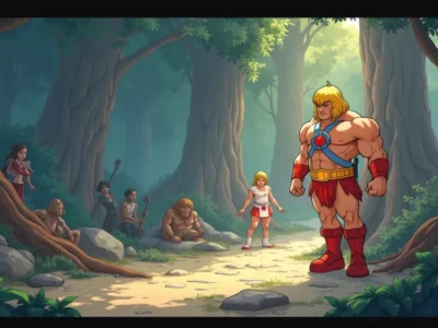Como a linha de brinquedos de He-Man influenciou os desenhos