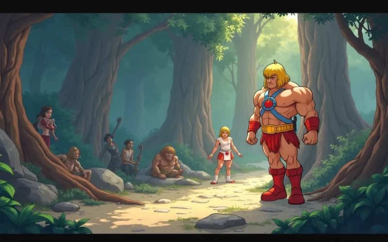 Como a linha de brinquedos de He-Man influenciou os desenhos