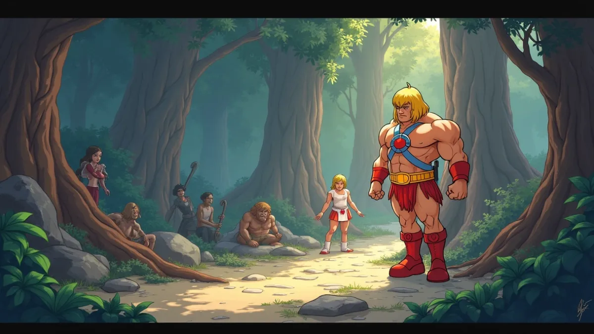 Como a linha de brinquedos de He-Man influenciou os desenhos
