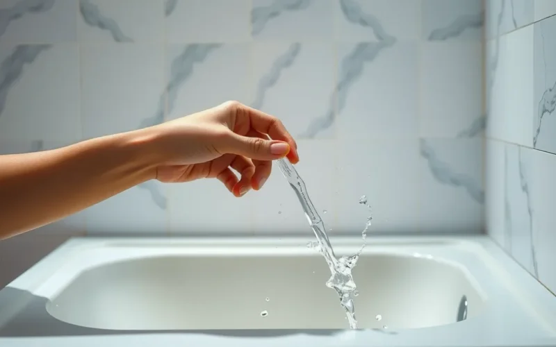 Como Desentupir Vaso Sanitário Jogando Balde de Água com Força