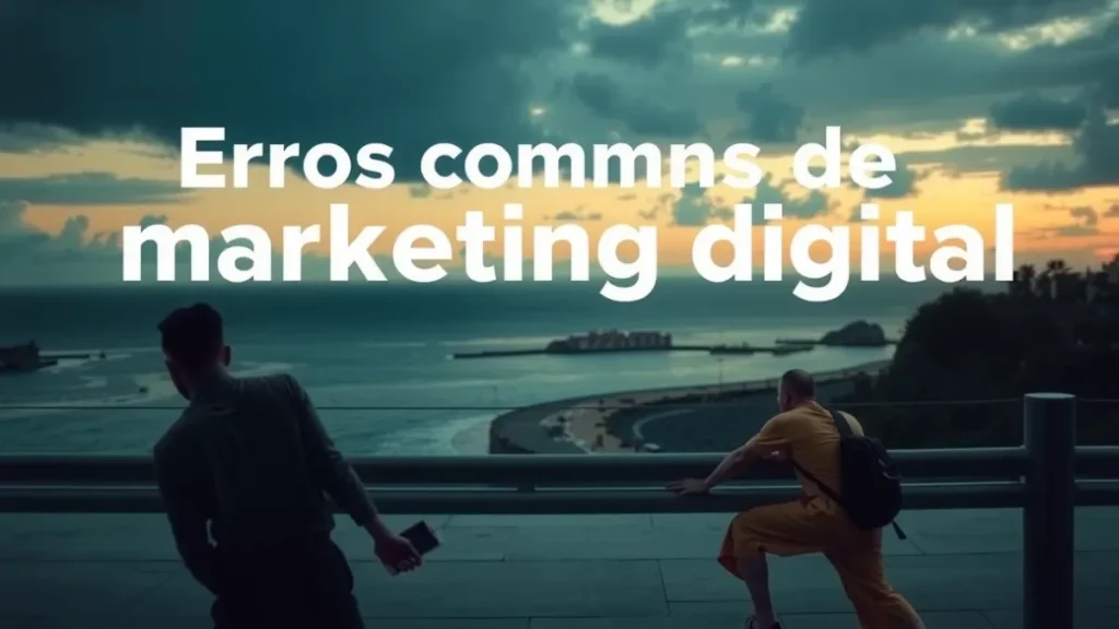 Erros comuns de marketing digital que sabotam os seus resultados