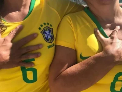 Família com seis dedos em Brasília torce pelo hexa na Copa