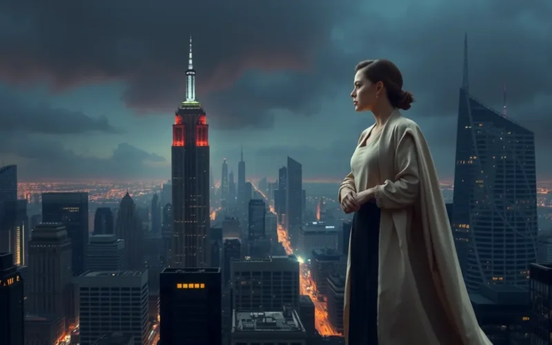 A cidade de Gotham na visão sombria de Christopher Nolan