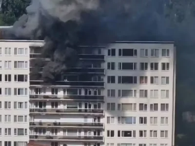 Incêndio em prédio na Bélgica deixa mortos e feridos