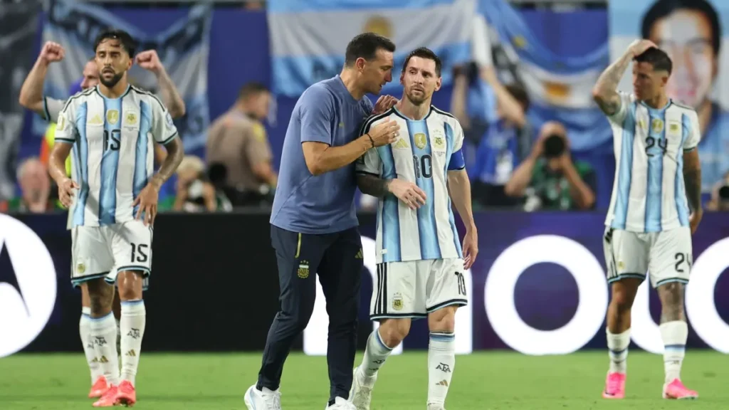 Scaloni: "Teria sido loucura perder" para Cabo Verde