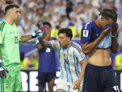 Argentina vence Cabo Verde na prorrogação com gol contra e evita vexame