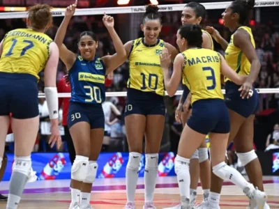 Brasil vence Itália e enfrenta Turquia na final da VNL