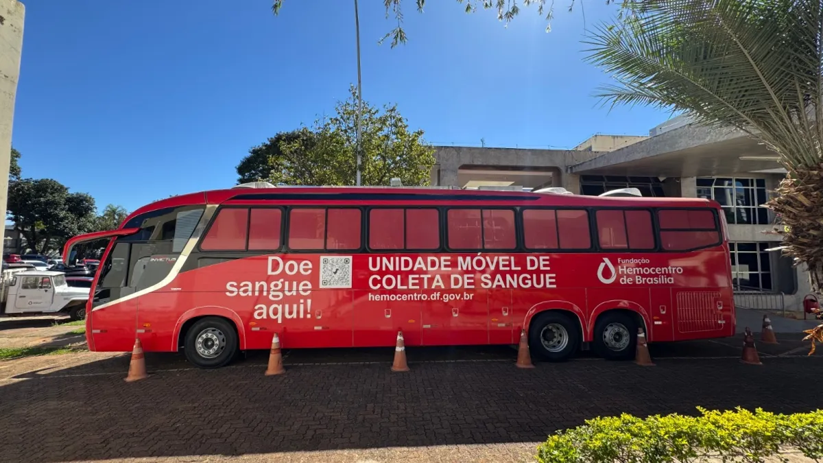 Hemocentro de Brasília promove coleta de sangue em Ceilândia nesta terça