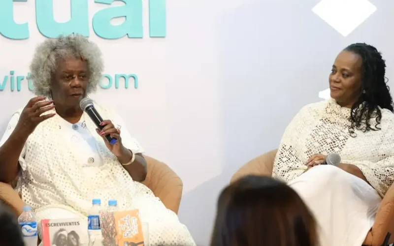 Conceição Evaristo e Eliana Alves Cruz lançam livro 'Escreviventes' na Flip
