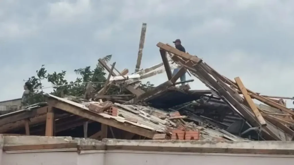 Temporal em SC: três cidades decretam situação de emergência