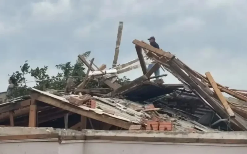 Temporal em SC: três cidades decretam situação de emergência