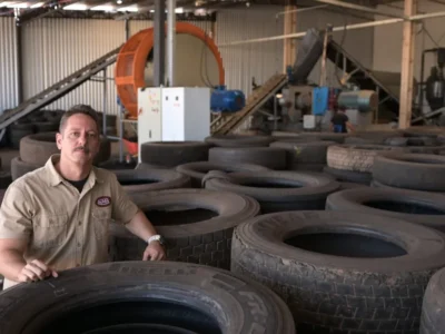 Pneus velhos viram asfalto e rendem economia nas rodovias